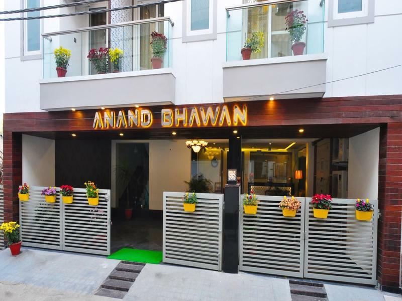Hotel Anand Bhawan Nueva Delhi Exterior foto